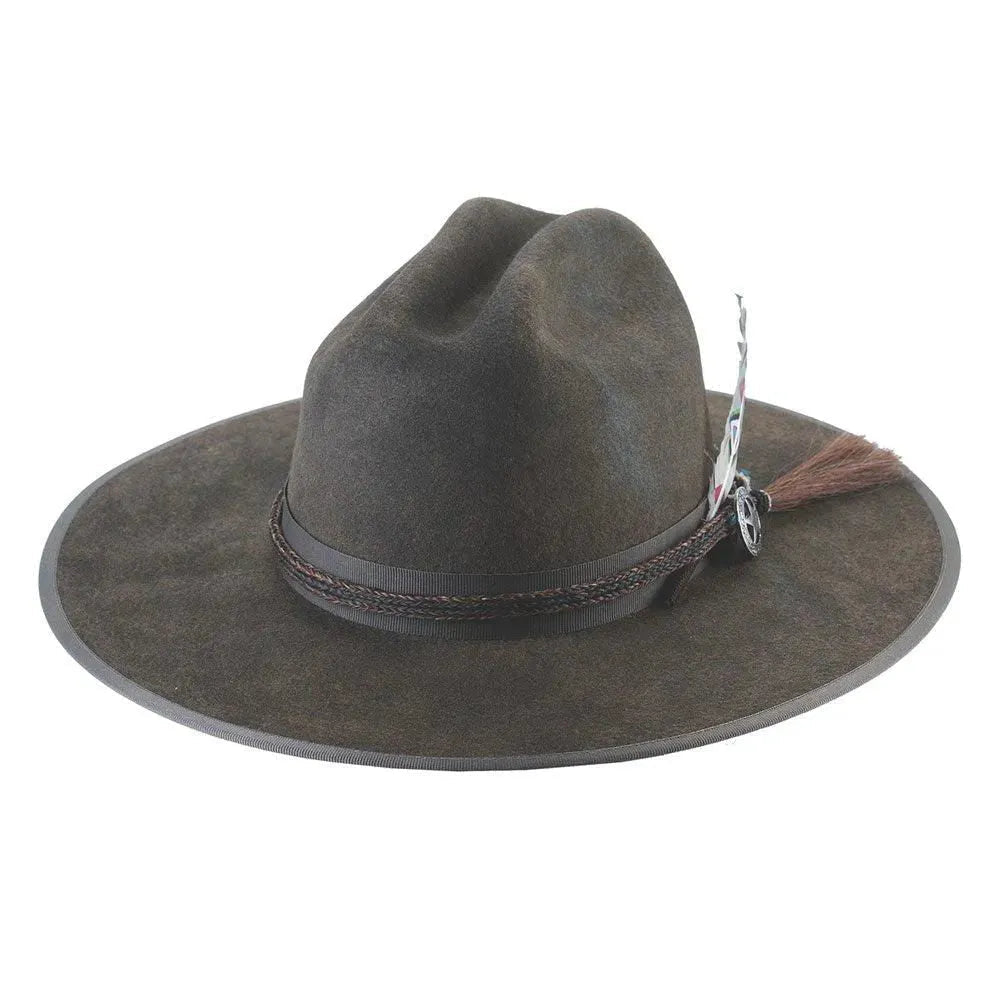 Chapeau de cowboy en feutre de laine Bullhide Bangtail