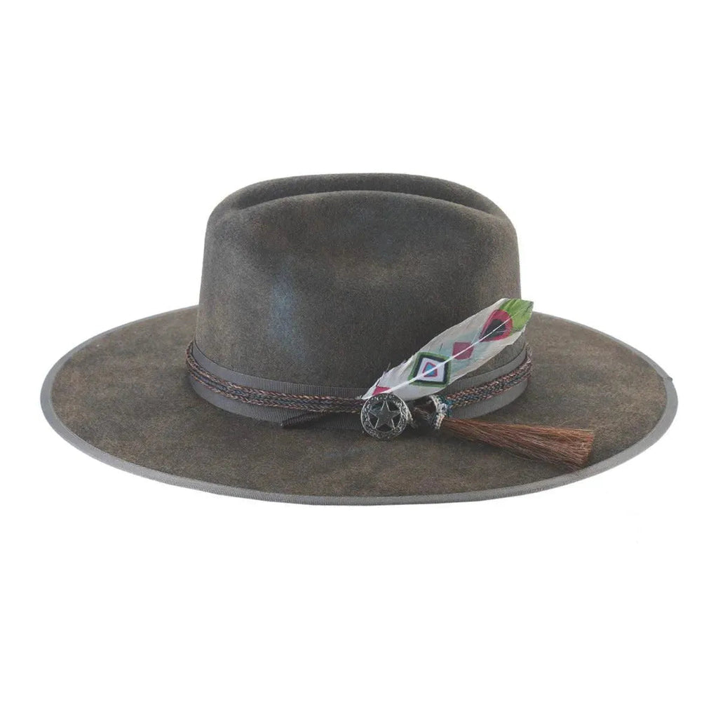 Chapeau de cowboy en feutre de laine Bullhide Bangtail