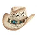 Bullhide Bowie - Chapeau de cowboy en paille