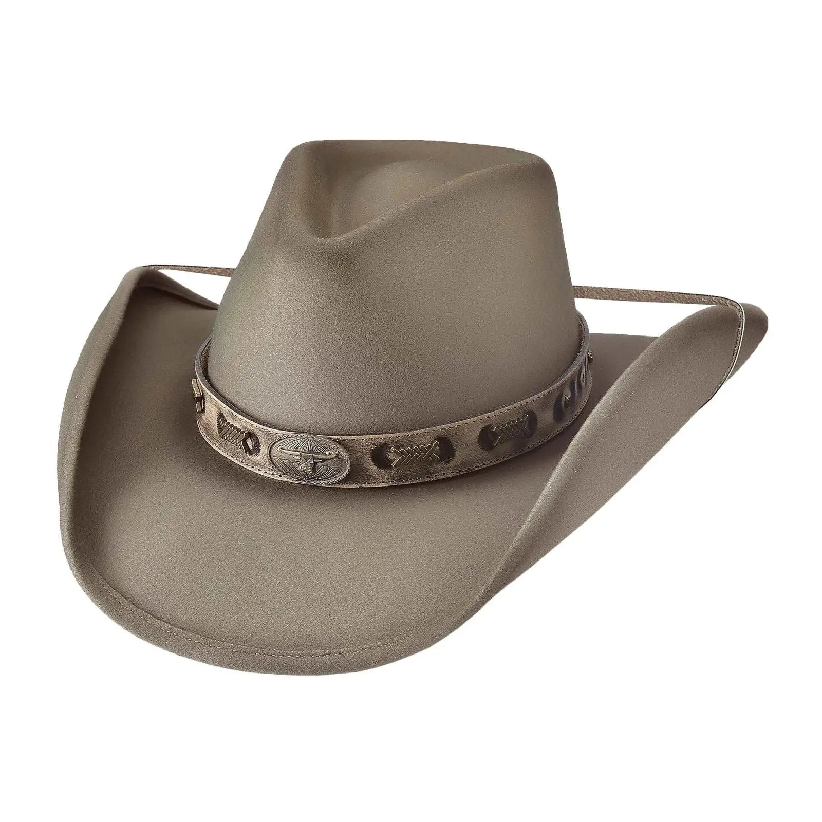 Bullhide Bushwacker - Chapeau de cowboy en feutre de laine (Liquidation)