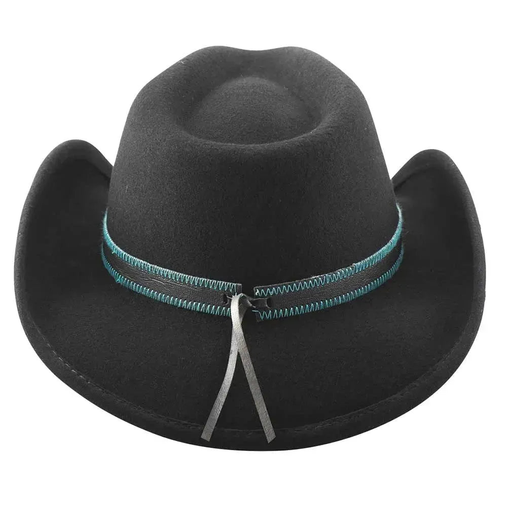 Chapeau de cowboy en laine Bullhide Chickasaw pour enfant