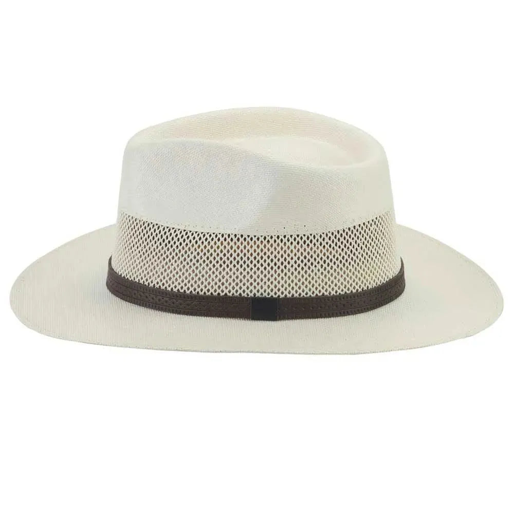 Chapeau de Cowboy en Paille de Lin Bullhide Compton