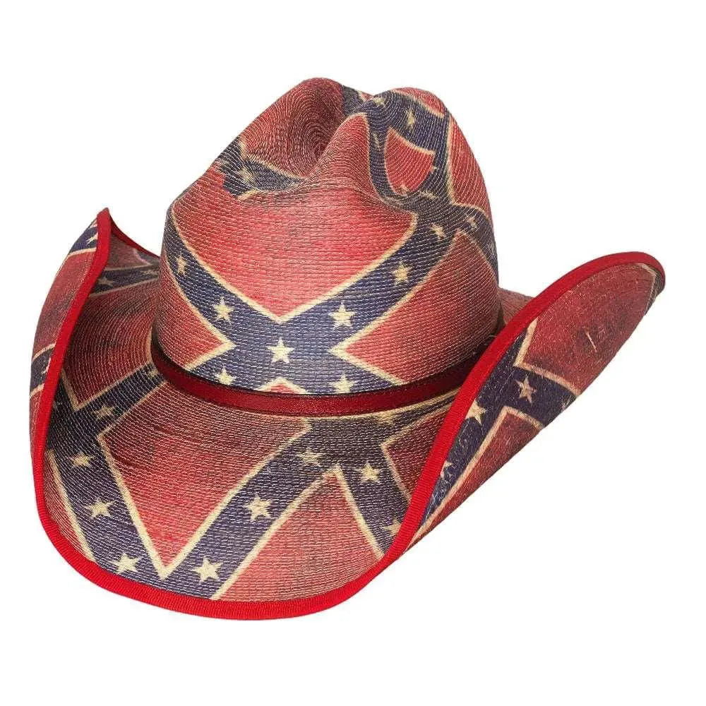 Chapeau de cowboy en paille Bullhide Cracker Line - (20X)