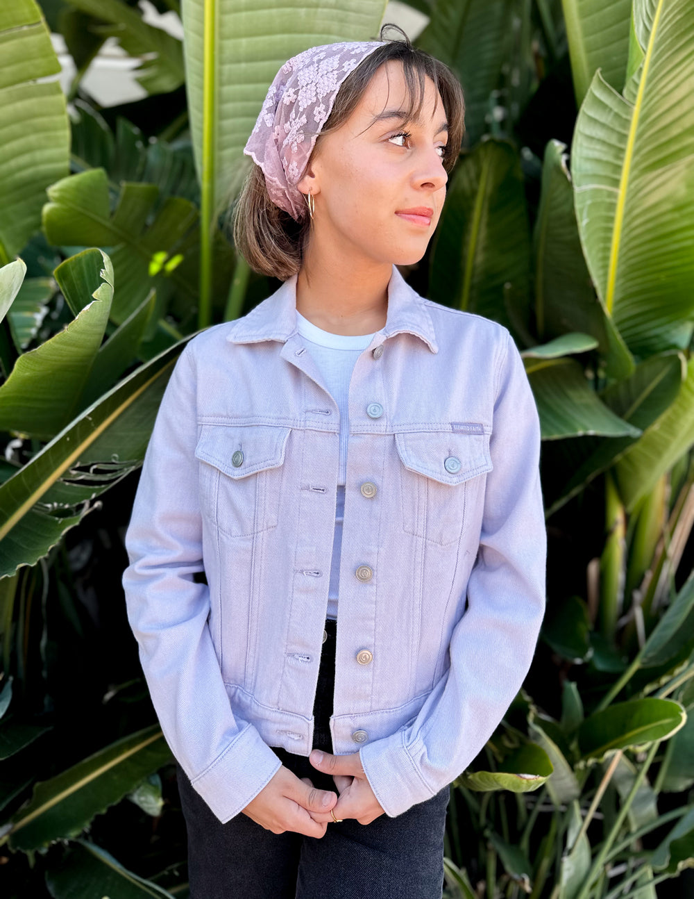 Veste en jean courte But God
