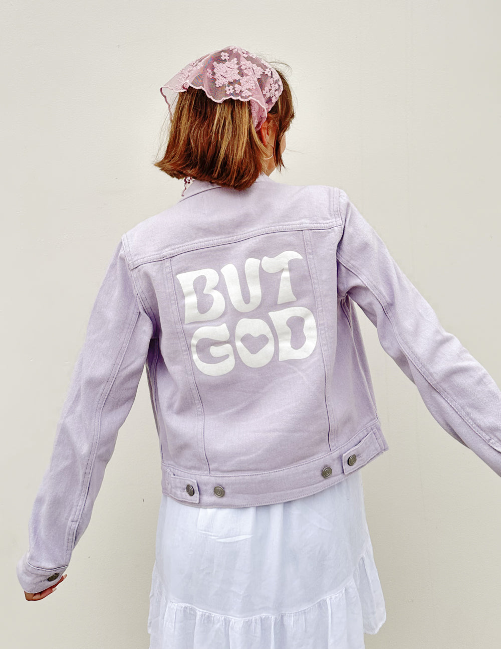 Veste en jean courte But God