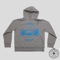 Sweat à capuche Gucci imprimé disque gris