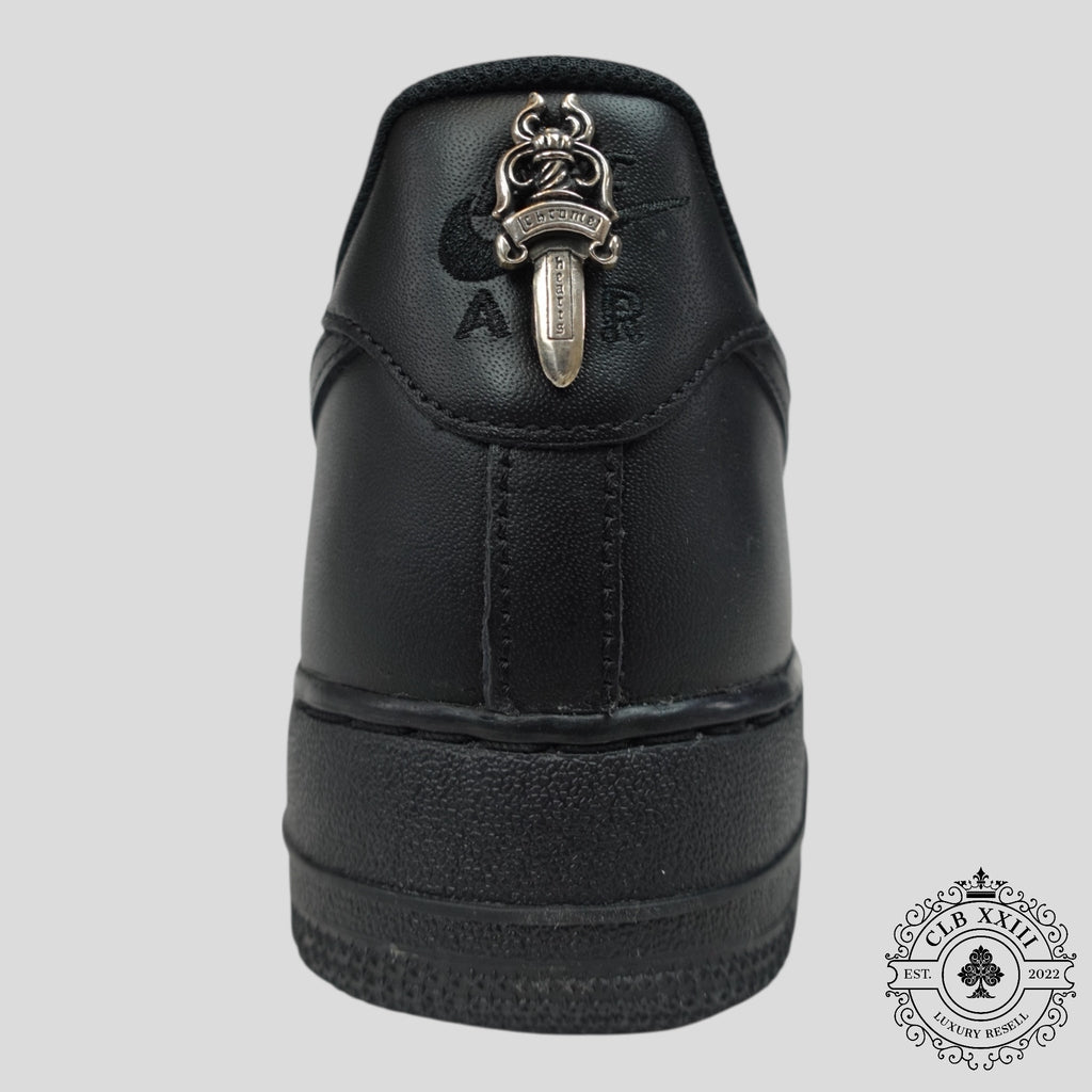 Chrome Hearts Nike Air Force 1 Low en Noir