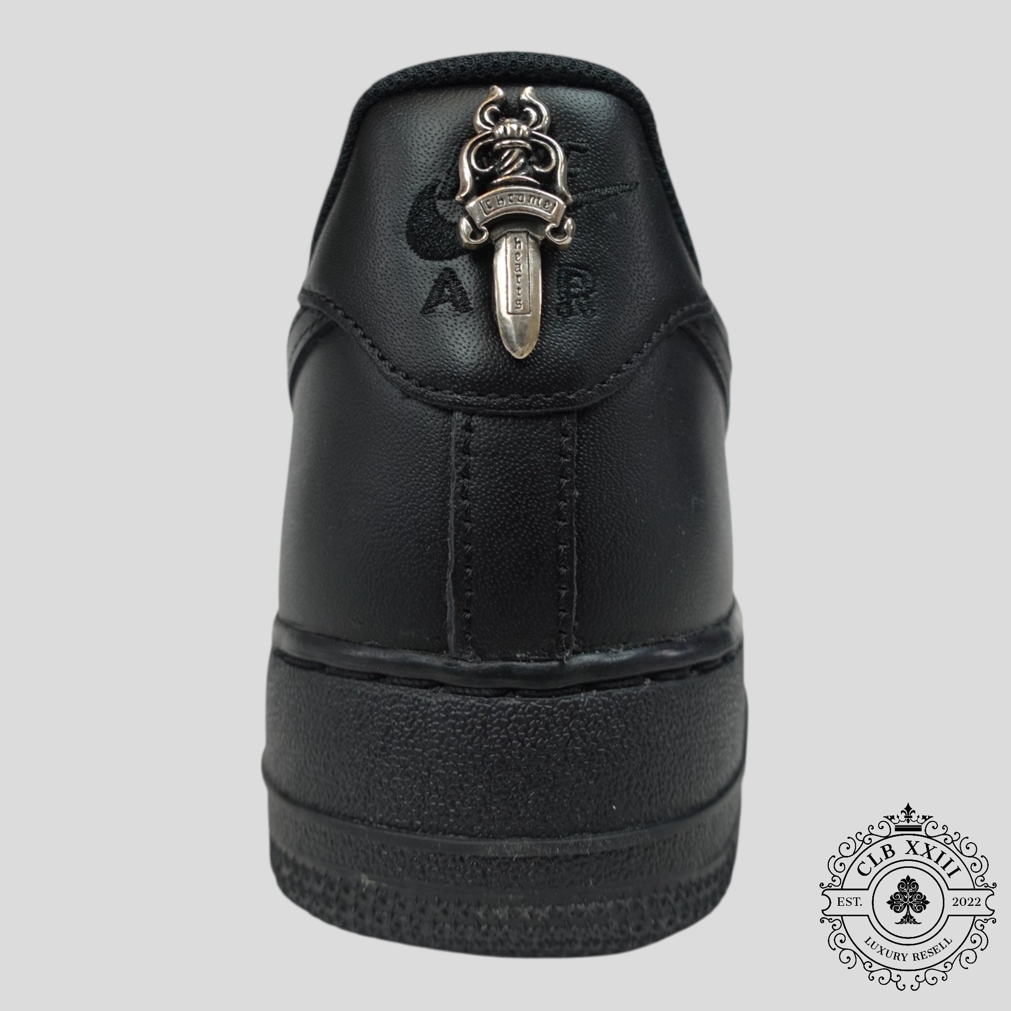 Chrome Hearts Nike Air Force 1 Low en Noir