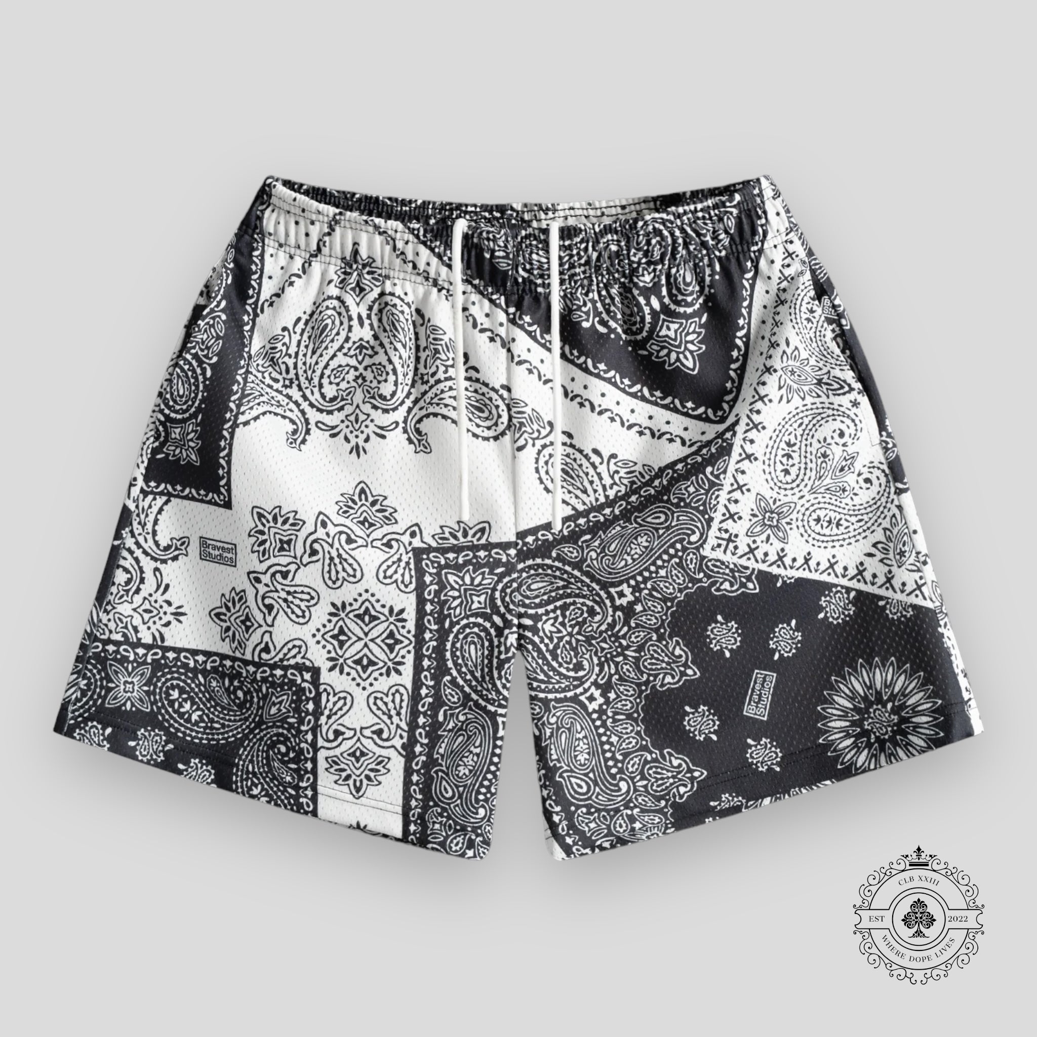 Shorts en porcelaine Panda Bravest Studios