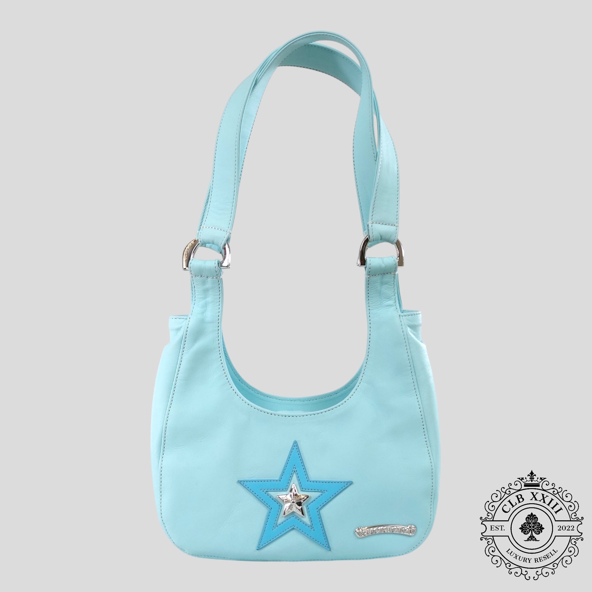 Sac Chrome Hearts Star Patch Nip & Tuck bleu