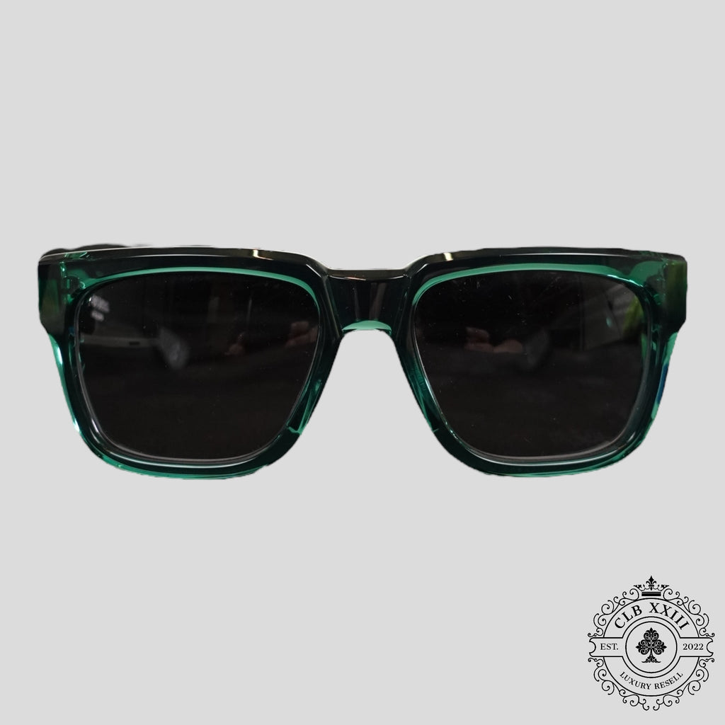 Lunettes de soleil Chrome Hearts Box Officer, coloris Marine
