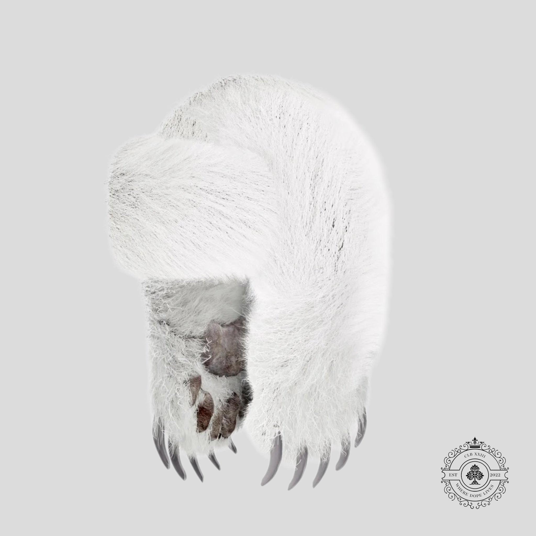 Casquette Bravest Studios Bear Claw blanche
