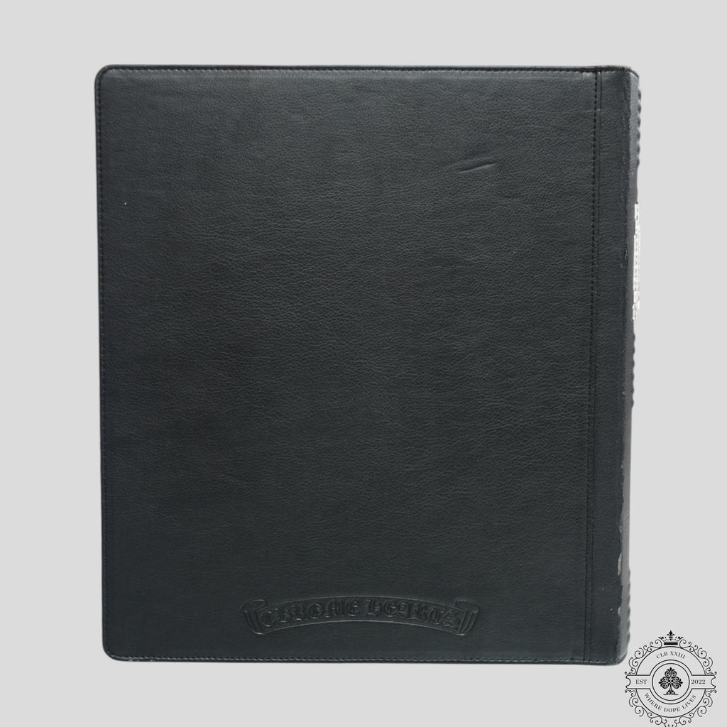 Classeur en cuir fer à cheval Chrome Hearts