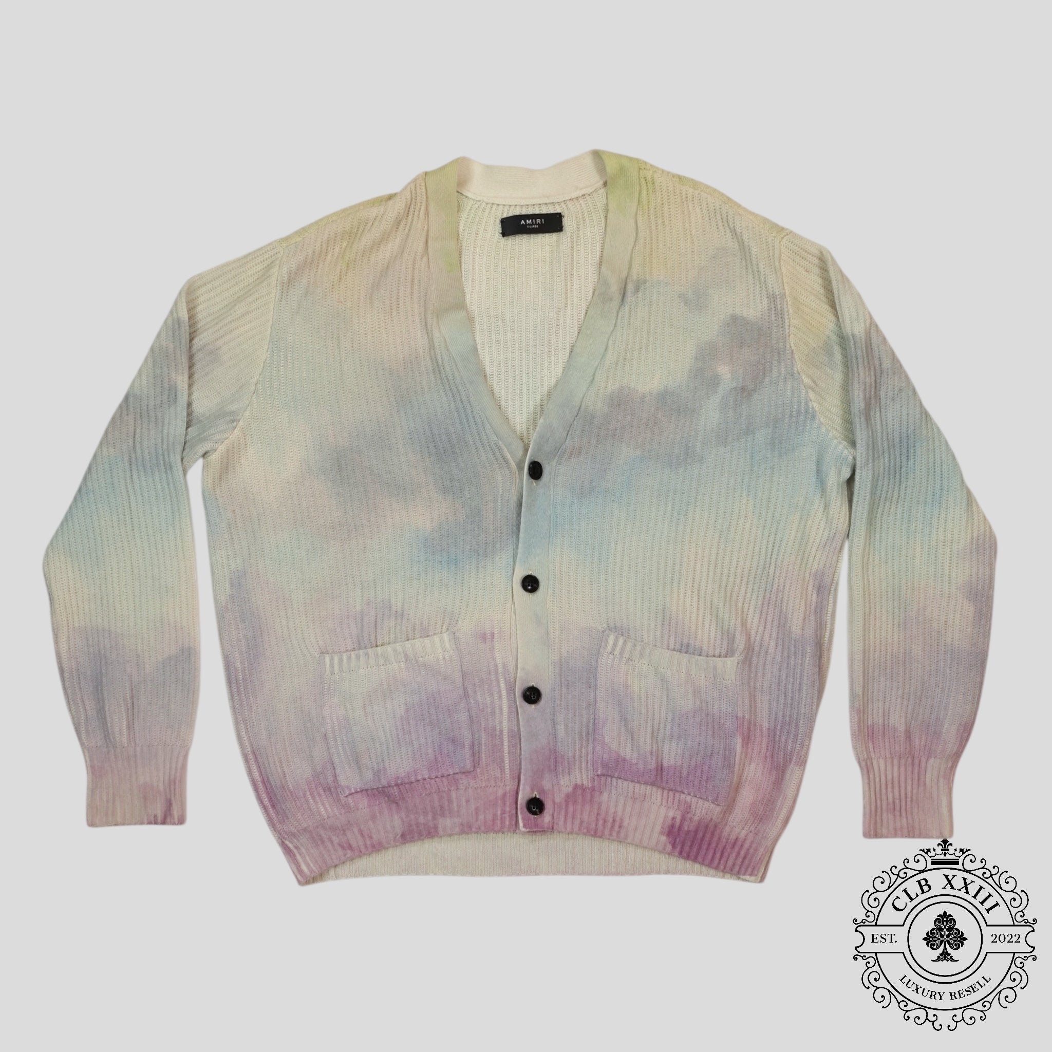 Cardigan aquarelle Amiri multicolore