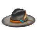 California Hats Robin – Fedora de cowboy en paille à larges bords