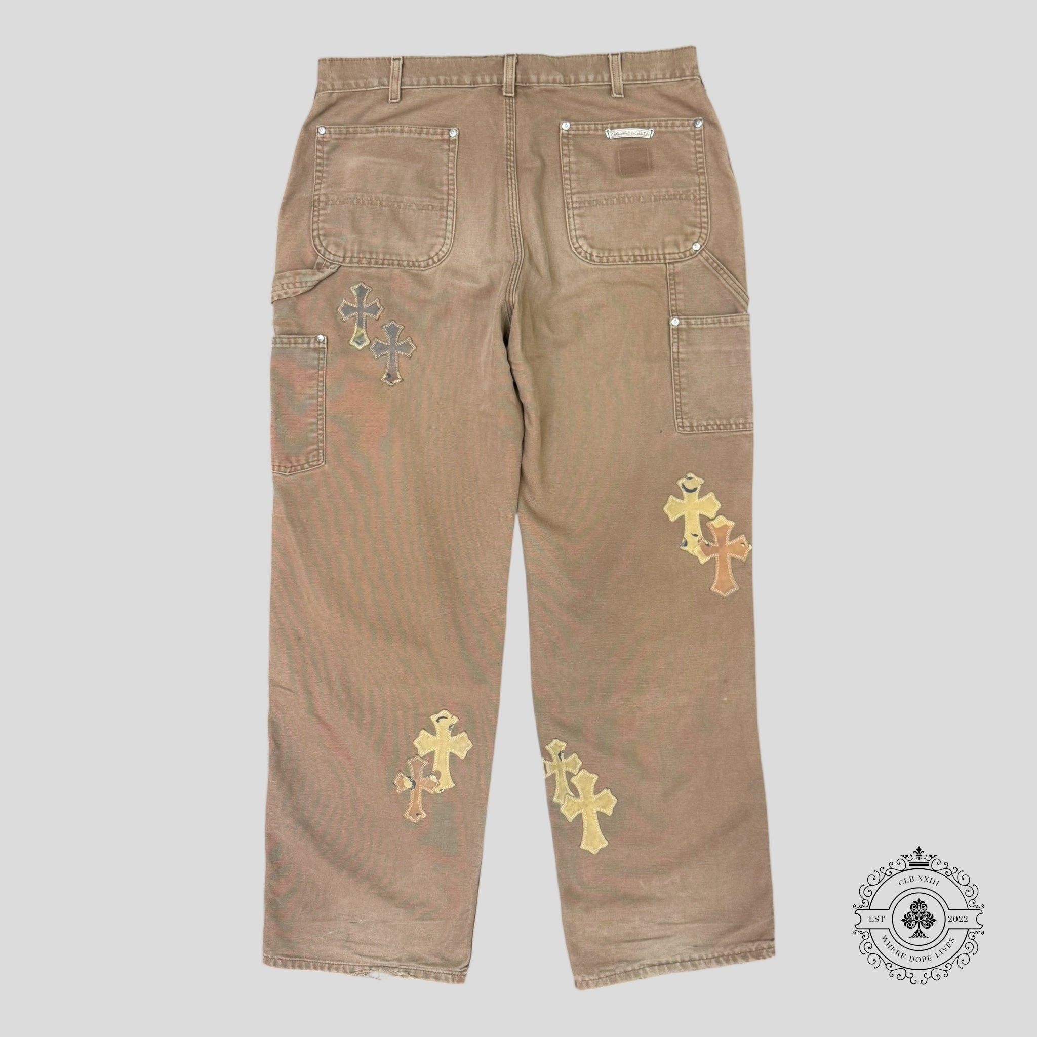 Pantalon de charpentier Chrome Hearts Sex Records Patch