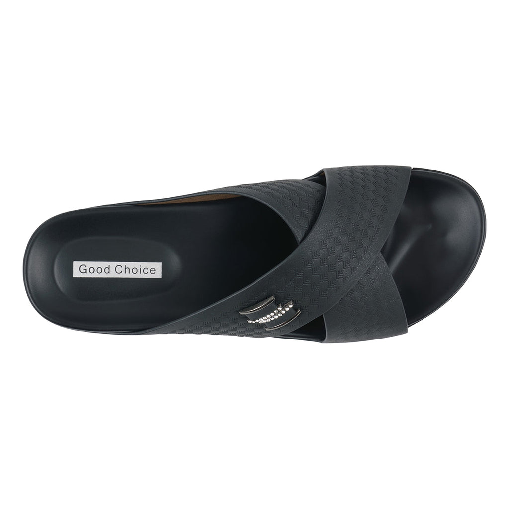Sandales Carter noires confort pour femmes