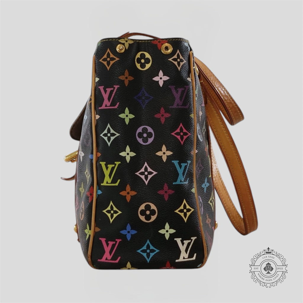 Sac à main Louis Vuitton x Takashi Murakami Aurelia MM Monogram noir