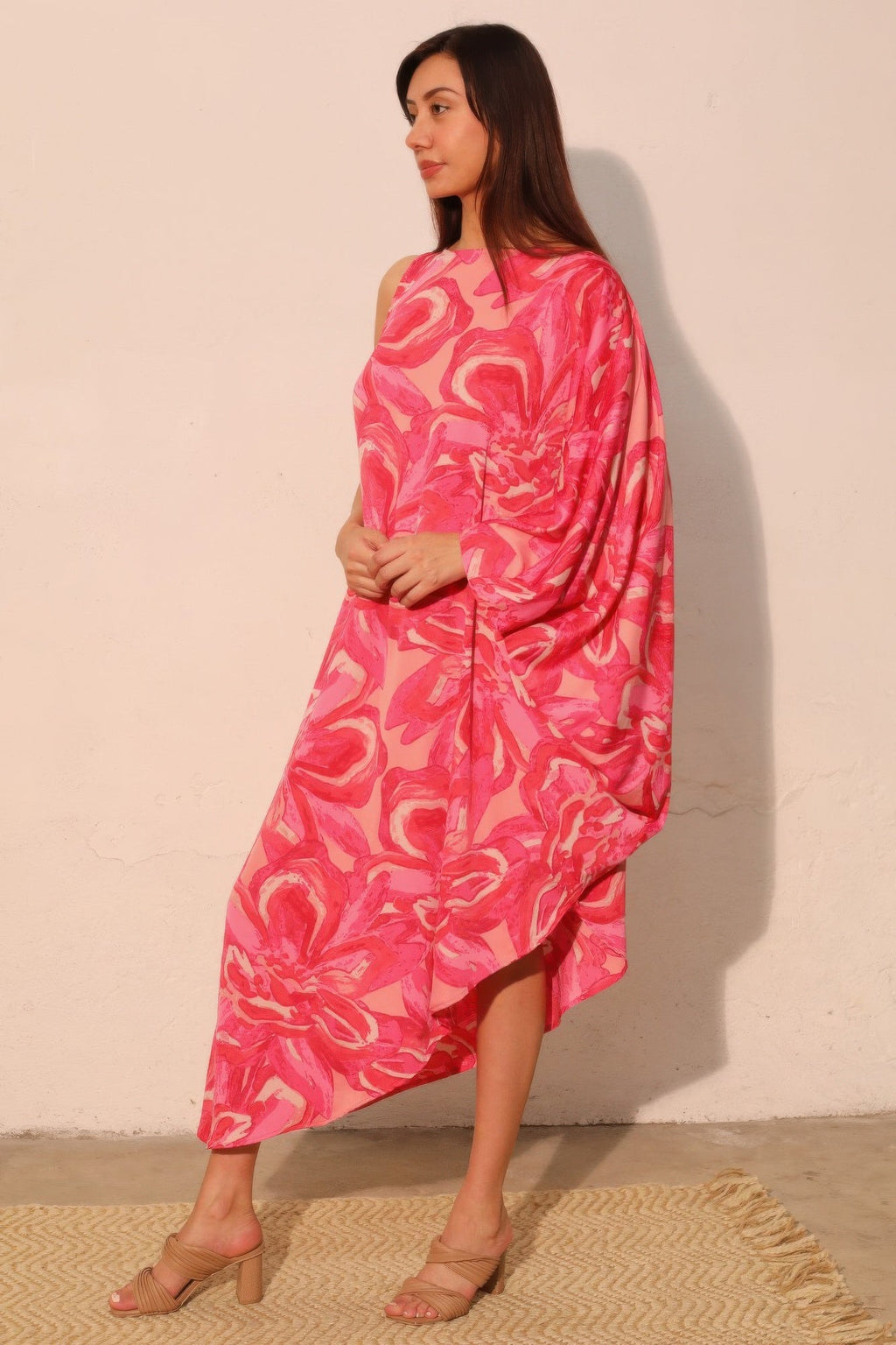 Robe asymétrique Chasing Petals