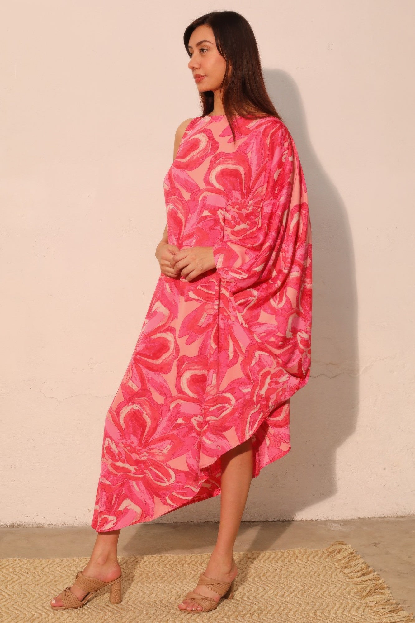 Robe asymétrique Chasing Petals
