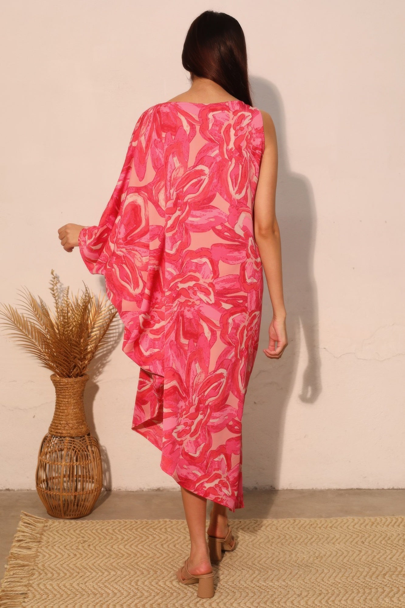 Robe asymétrique Chasing Petals