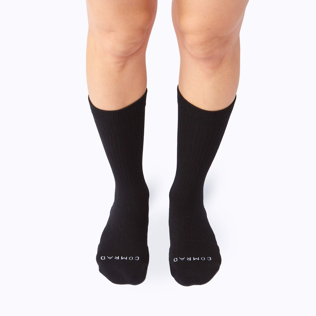 Chaussettes ras du cou en coton peigné
