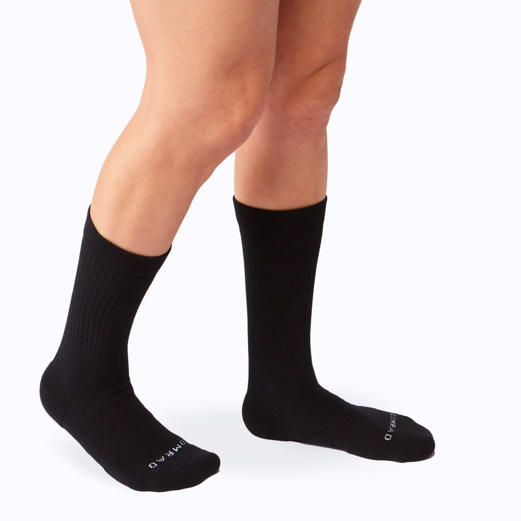 Chaussettes ras du cou en coton peigné