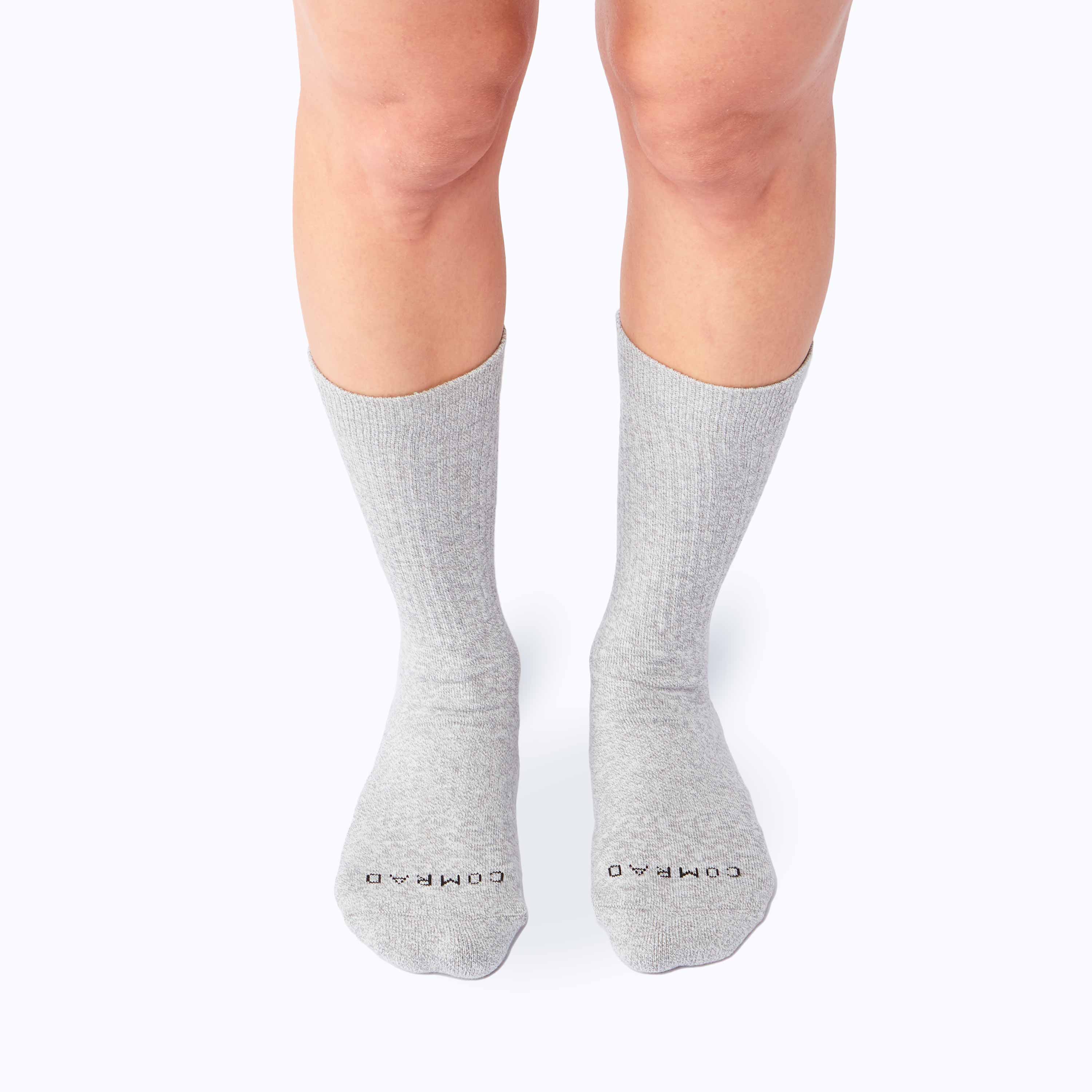 Chaussettes ras du cou en coton peigné