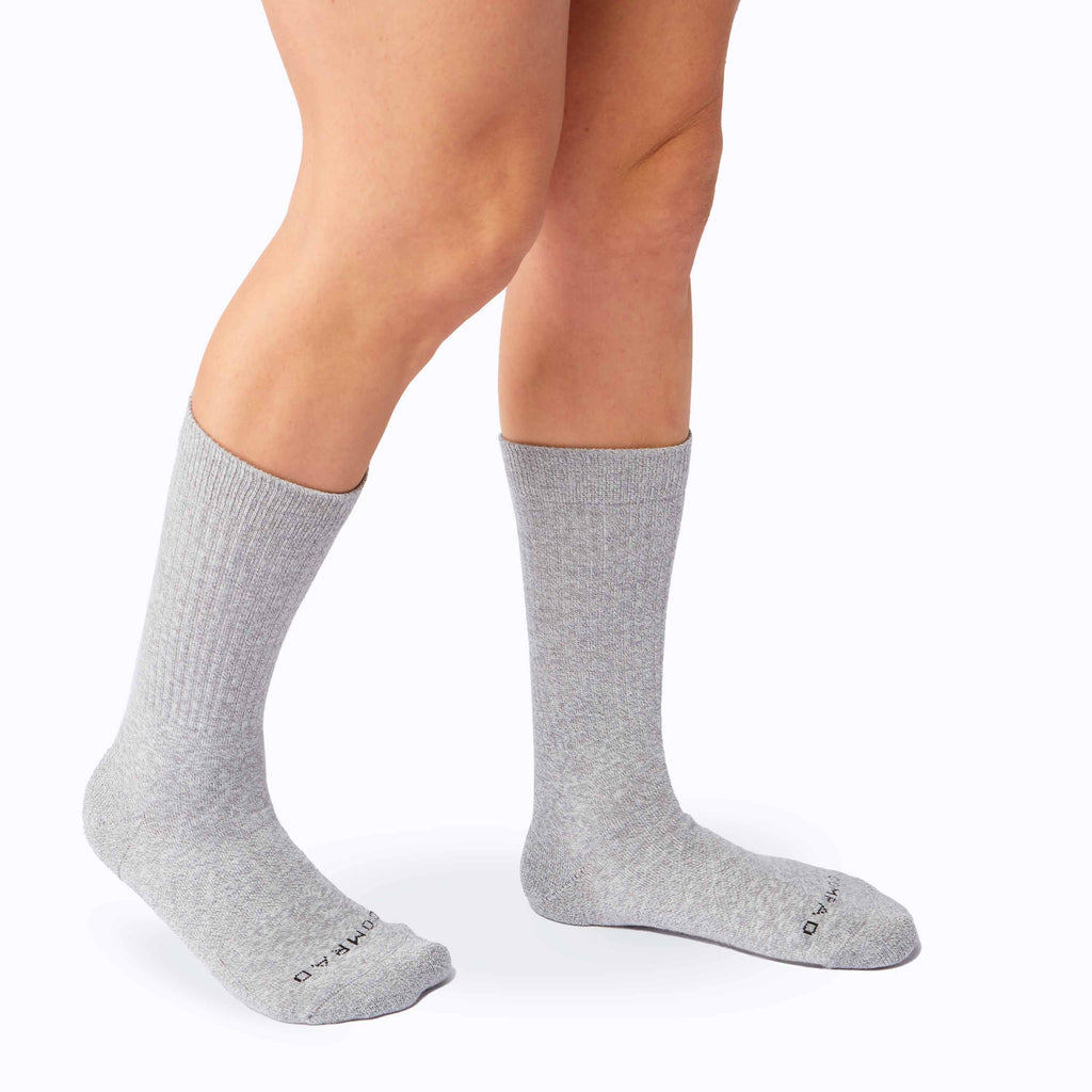 Chaussettes ras du cou en coton peigné