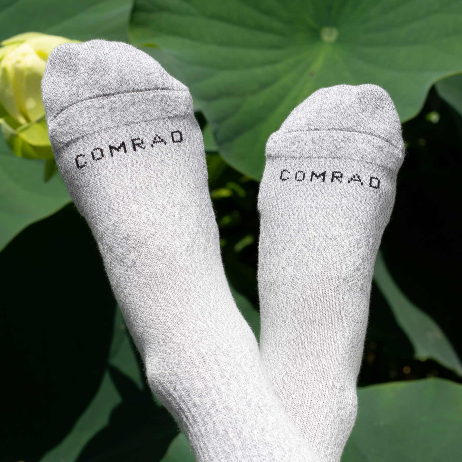 Chaussettes ras du cou en coton peigné