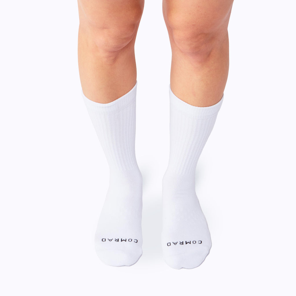 Chaussettes ras du cou en coton peigné