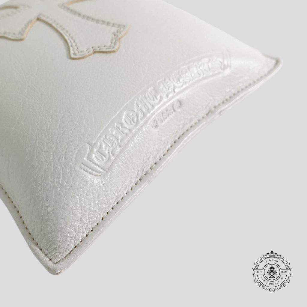 Chrome Hearts Mini Display Pillow blanc