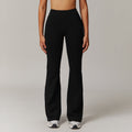 Pantalon de fitness évasé taille haute pour femmes – Pantalon de sport de course