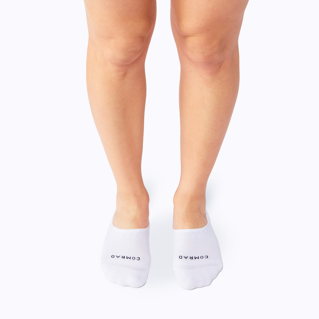 Chaussettes invisibles en coton peigné