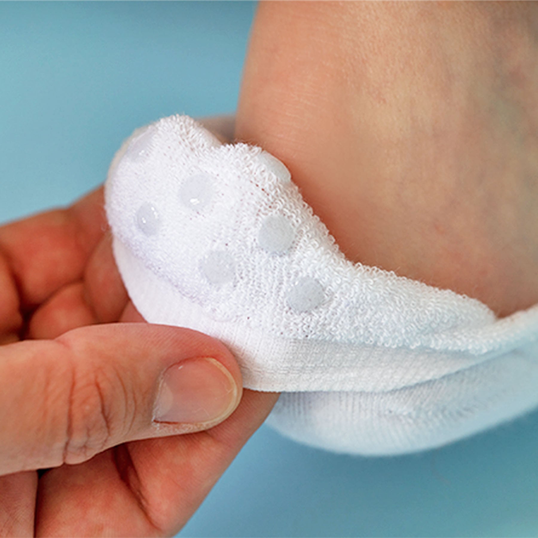 Chaussettes invisibles en coton peigné