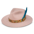 Charlie 1 Horse Lainey Wilson Hillbilly Hippie – Chapeau de cowboy en feutre de laine