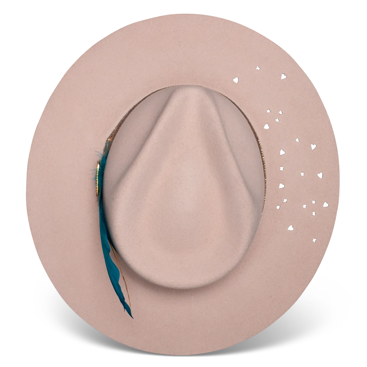 Charlie 1 Horse Lainey Wilson Hillbilly Hippie – Chapeau de cowboy en feutre de laine
