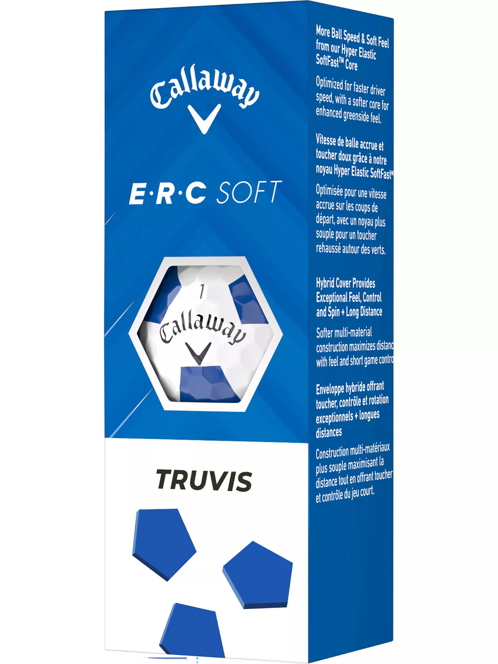 Ballons de golf Callaway ERC Soft Truvis 2025