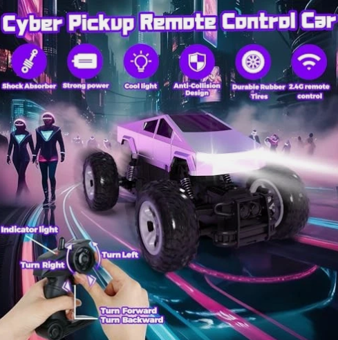 Camionnette Cyber Télécommandée – Voiture RC tout-terrain 2,4 GHz