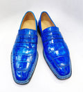 Maurice Carolina Custom Made Alligator Loafer - Cobalt Blue