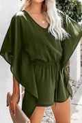 Combinaison kimono décontractée vert « Born To Fly »