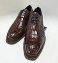 Maurice Chancellor Alligator Oxford - Brown
