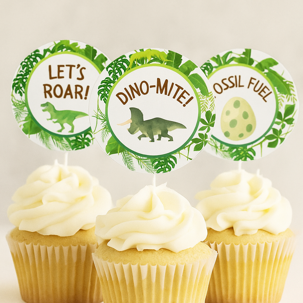 Dino-Mite Birthday Party Printable Bundle