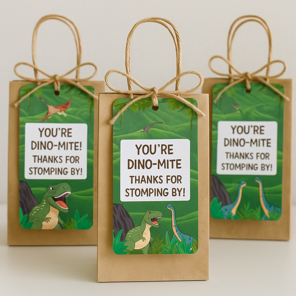 Dino-Mite Birthday Party Printable Bundle