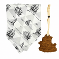 ensemble cadeau | Doudou bateau bavoir 2 pièces