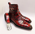 Maurice Custom Alligator Belt - Sport/Rust