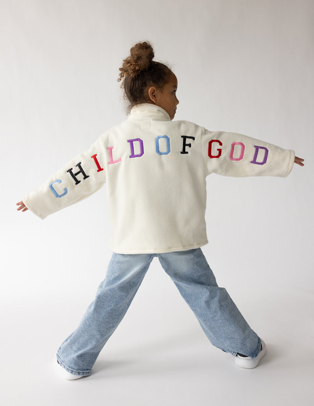 Chandail polaire pour enfant Enfant de Dieu