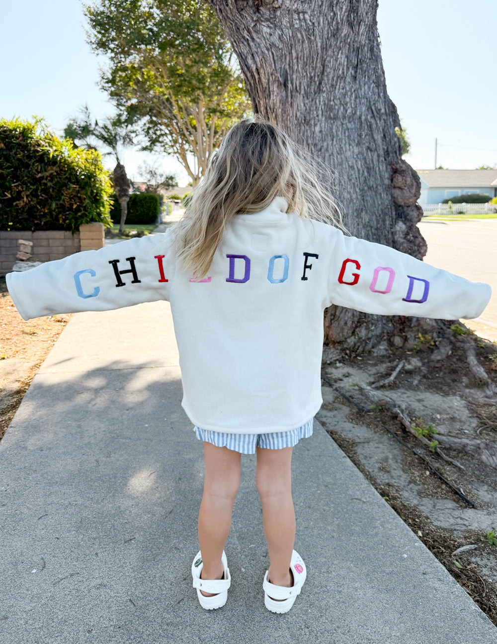 Chandail polaire pour enfant Enfant de Dieu