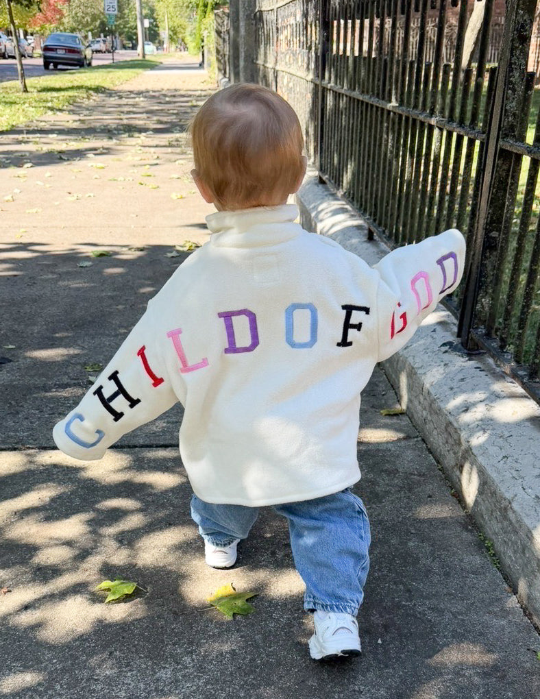 Chandail polaire pour enfant Enfant de Dieu