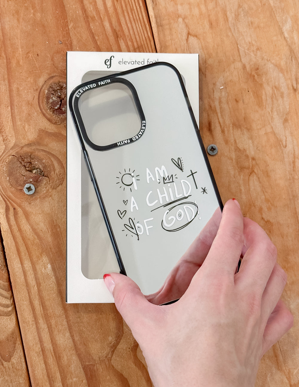 Coque de téléphone Miroir Enfant de Dieu